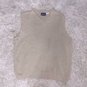 Mens vintage Peconic Bay Traders Sweater Vest Size Large